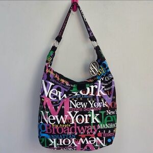 Colorful New York Print Women's Bag